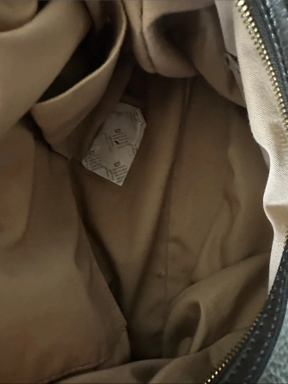 J. Crew Gray Leather Satchel with Dark Handles